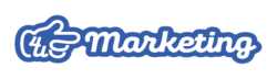 4u Marketing horizontal logo on transparent background.